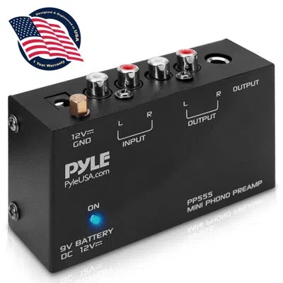 Pyle Fixed Height Speaker Stand In Matte Black