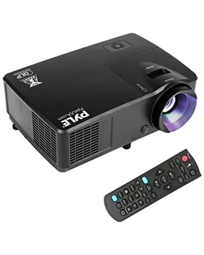 Pyle Hd 1080p Dlp Multimedia Projector In Black