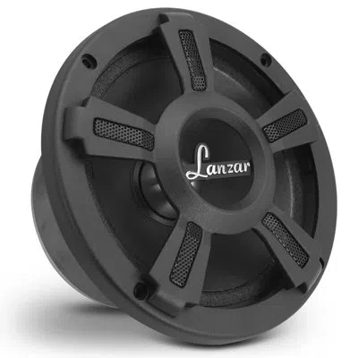 Pyle Lanzar Upgraded Opti Pro 6.5” High Power Midbass - Powerful 500 Watt Peak 105hz – 12 Khz Frequency R In Black