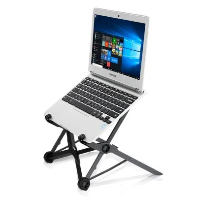 Pyle Portable Universal Laptop Holder Accessory In Black