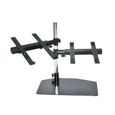 Pyle Portable Universal Laptop Holder Accessory In Black