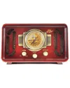 Pyle Retro Style Radio With Modern Tech In Brown