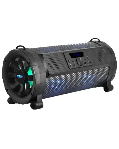 Pyle Street Blaster Bluetooth Boom Box Speaker System In Black