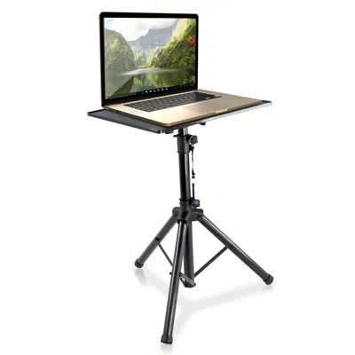 Pyle Universal Laptop Holder Accessory In Black