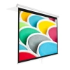 Pyle Universal Pull-down White Manual Projection Screen In White