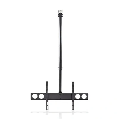Pyle Universal Tv Black Tilt Ceiling Mount For Greater Than 50" Screens Holds Up To 110 Lbs