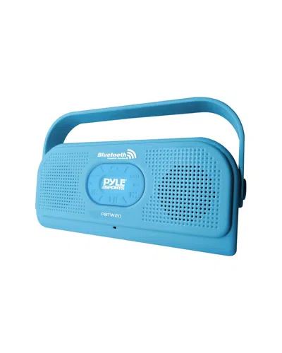 Pyle Waterproof Speaker In Blue