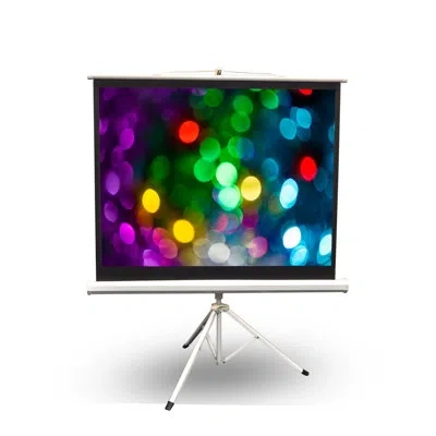 Pyle White 23.5" X 31.5" Manual Tripod Projector Screen