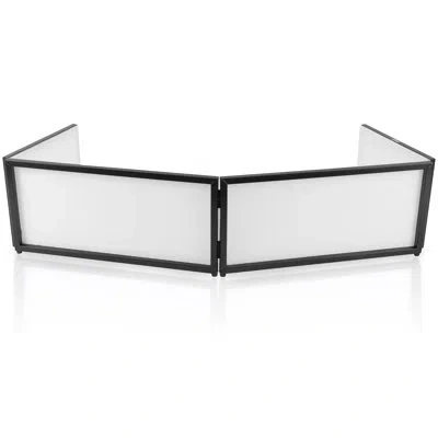 Pyle White Projector Screen Accessory Tabletop Projector Screen