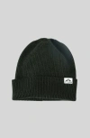 Pynrs Performance Streetwear Burrell Beanie Hat In Deep Olive