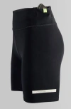 Pynrs Performance Streetwear Hancock Half Tight Shorts In Black