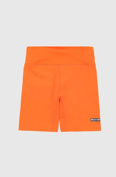 Pynrs Performance Streetwear Hancock Half Tight Shorts In Grapefruit