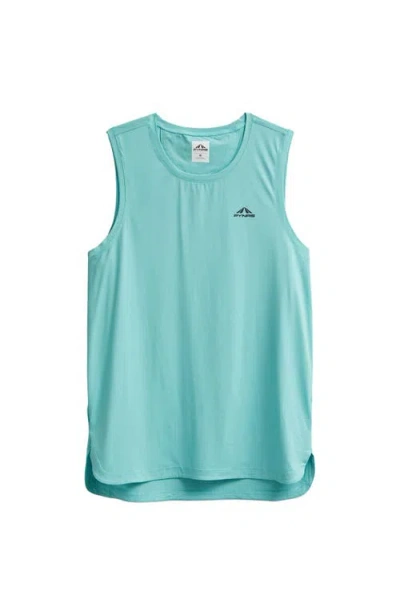 Pynrs Performance Streetwear Hill Running Tank In Aqua