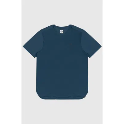 Pynrs Performance Streetwear Walk Hill Running Tee In Navy