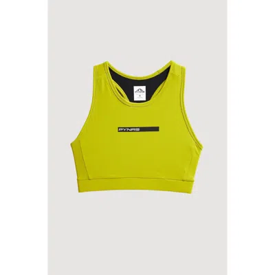 Pynrs Performance Streetwear Warren Sports Bra Women S In Chartreuse