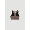 Pynrs Performance Streetwear Warren Sports Bra Women S In Deep Taupe