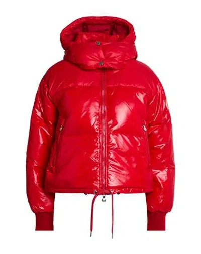 Pyrenex Altic Woman Puffer Red Size 2 Polyamide, Recycled Polyamide