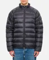 Pyrenex High Collar Puffer Quilted Jacket In Black