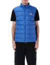 Pyrenex Arial Sleeveless Down Vest In Blue