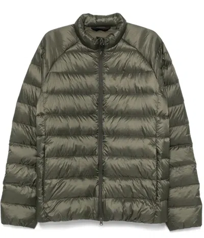 PYRENEX PYRENEX BLACK KHAKI POLYAMIDE JACKETS