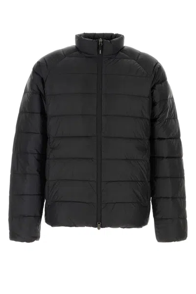 PYRENEX BLACK NYLON ARIAL DOWN JACKET