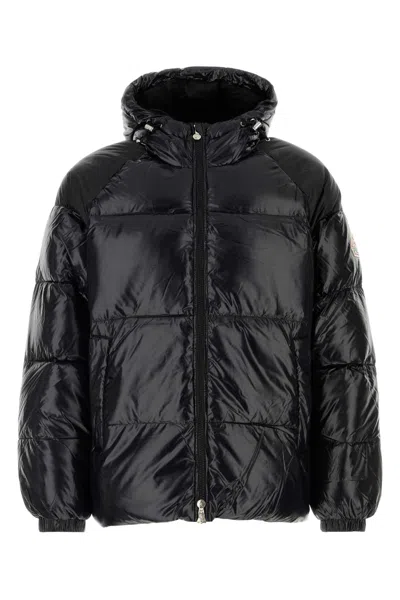 PYRENEX BLACK NYLON STEN DOWN JACKET