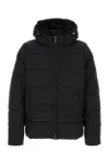 Pyrenex Black Polyester Spoutnic Down Jacket In Black