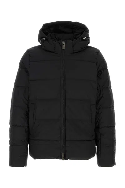 PYRENEX BLACK POLYESTER SPOUTNIC DOWN JACKET