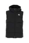 Pyrenex Black Polyester Spoutnic Sleeveless Down Jacket In Black