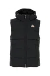Pyrenex Black Polyester Spoutnic Sleeveless Down Jacket In Black
