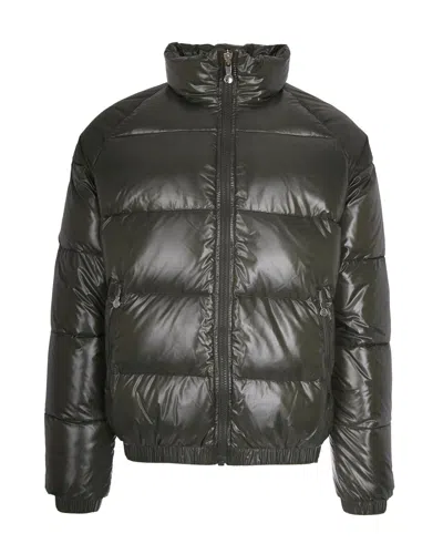 Pyrenex Bomber Laccato Deep Khaki In 3170
