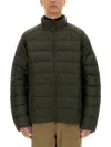 Pyrenex Down Jacket With Signature Logo In Green