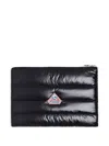 Pyrenex Down Quilted Logo-patch Pouch In Pattern