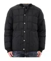 Pyrenex Flight Long-sleeved Down Jacket In Black