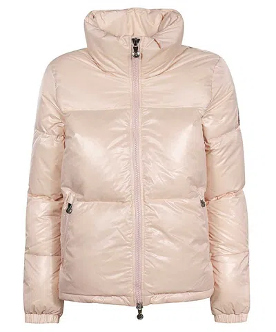 Pyrenex Full-zip Down Jacket In Pink