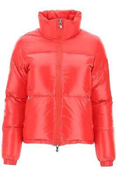 Pre-owned Pyrenex Goldin 3 Short Down Jacket In Red