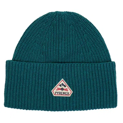 Pyrenex Gomma Beanie Deep Lagoon In Green