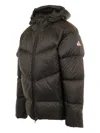 Pyrenex Helium Hooded-padded Jacket In Black