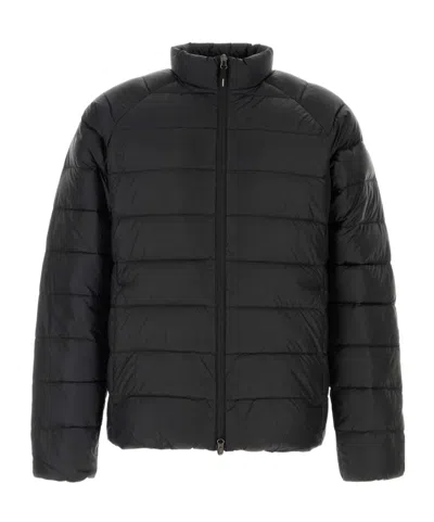 Pyrenex High Collar Long Sleeve Cotton Coat