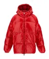 Pyrenex Hooded Cotton-padded Jacket In Red