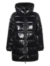 Pyrenex Hooded Full-zip Down Jacket In Black