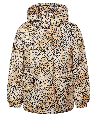 Pyrenex Hooded Down Jacket In Brown
