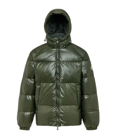 Pyrenex Hooded Down Jacket In Green