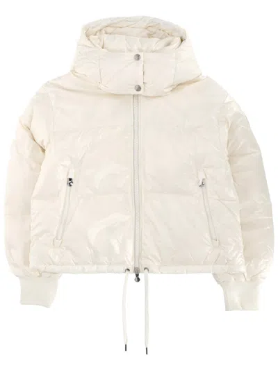 Pyrenex Hooded Down Puffer Jacket In White