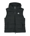 Pyrenex Sleeveless Down Vest In Green
