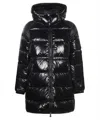 Pyrenex Hooded Full-zip Down Jacket In Black