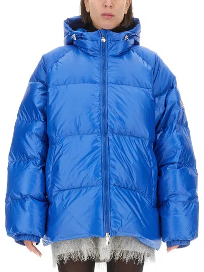 Pyrenex Hooded Jacket In Blue