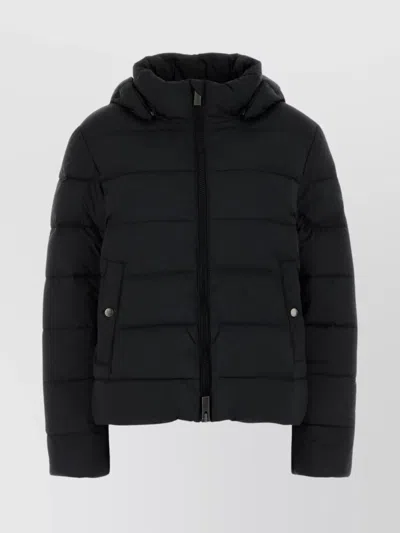 PYRENEX HOODED LONG SLEEVE QUILTED DOWN JACKET
