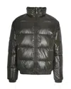 Pyrenex Piumino Bomber Laccato Vintage Mythic In Gray