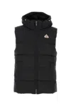 Pyrenex Black Polyester Spoutnic Sleeveless Down Jacket In Blue